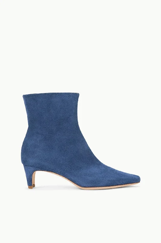 WALLY ANKLE BOOT | BLEU SUEDE