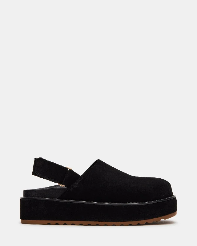 MELLOW BLACK SUEDE