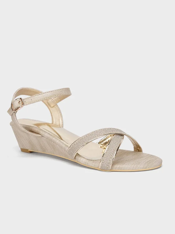 Womens "AGNES" Wedge Heel Sandals