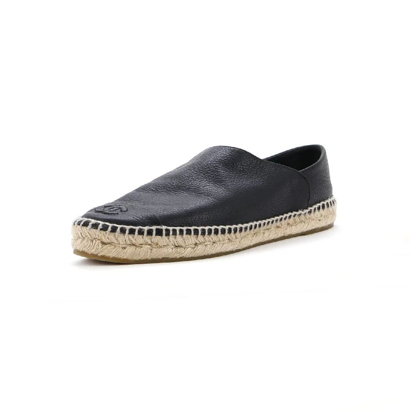 Women's CC Cap Toe Espadrilles Leather